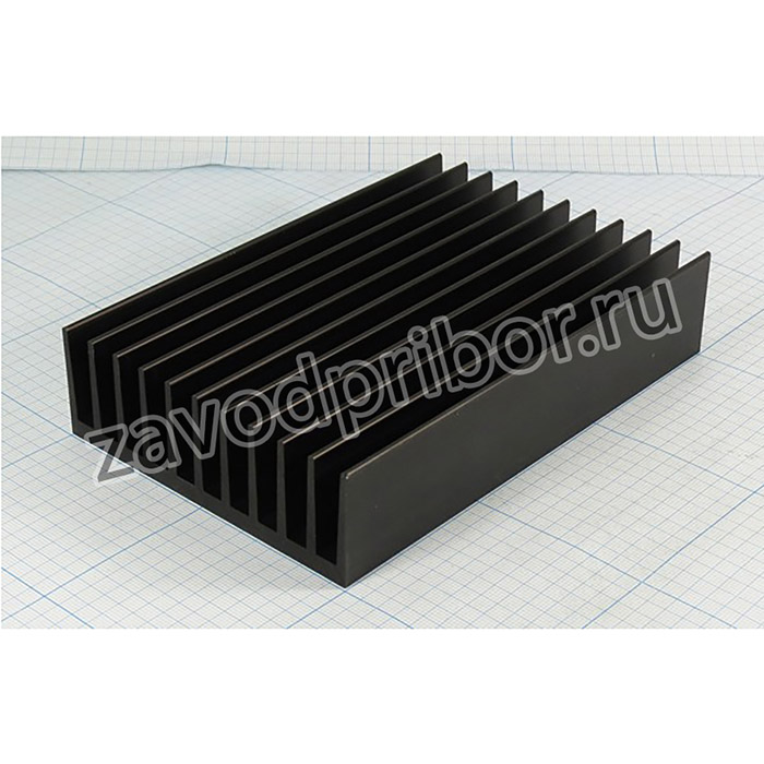 Радиатор охлаждения 150x100x 33, F30, Al, черный, BLA178-150; охладитель 150x100x 33\F30\\Al\ чер\BLA178-150\