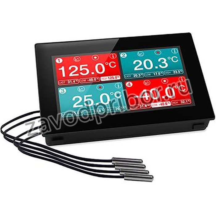 EL-SGD 43-ATP, EL-SGD 43-ATP Temperature Data Logger, 4 Input Channel(s), Mains, USB-Powered