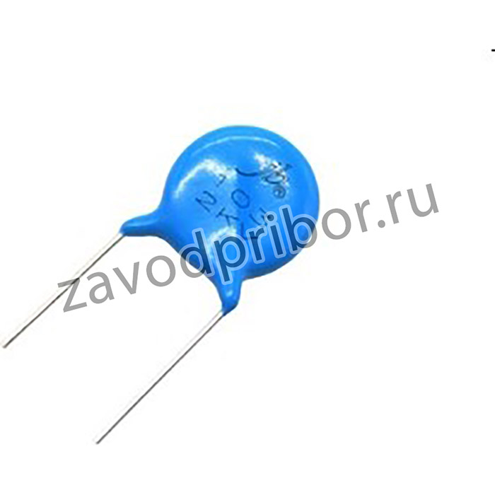 JYC3F681KCB, 680 пФ, 3 кВ, 10%, Y5P, D=9мм, Конденсатор керамический дисковый