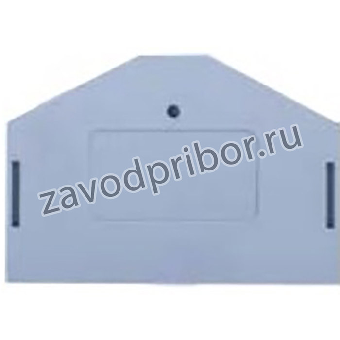 P9-2.5/S/G, Торцевая пластина для клемм FJ1-2.5/3S и /4S сер
