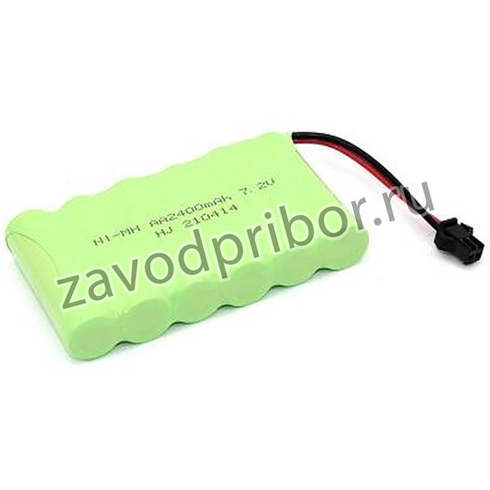 (082381) аккумулятор Ni-Mh 7.2V 2400 mAh AA Flatpack разъем SM