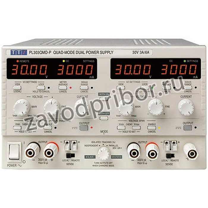 PL303QMD-P, PL303QMD-P Digital Bench Power Supply, 0 30V, 0 3A, 2-Output, 180W