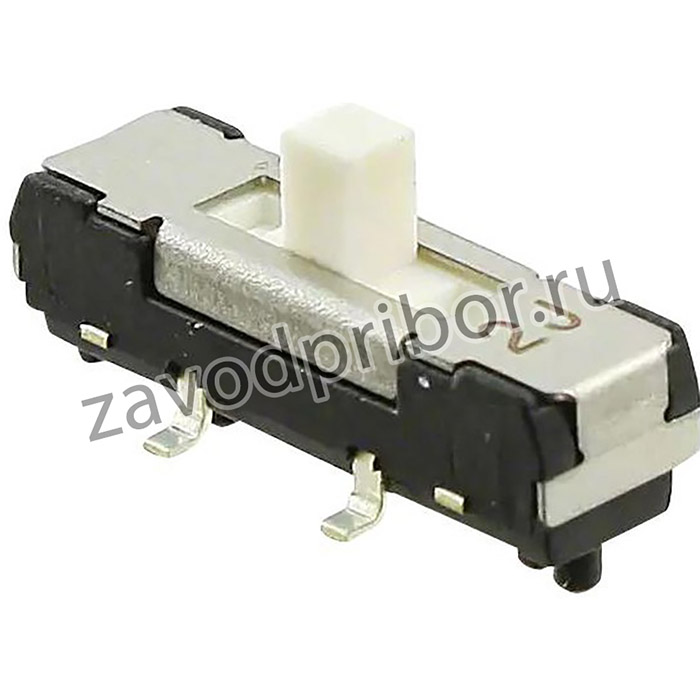 CL-SB-13B-02T, Движковый переключатель, SP3T, SMD (Поверхностный Монтаж), CL-SB, 200 мА