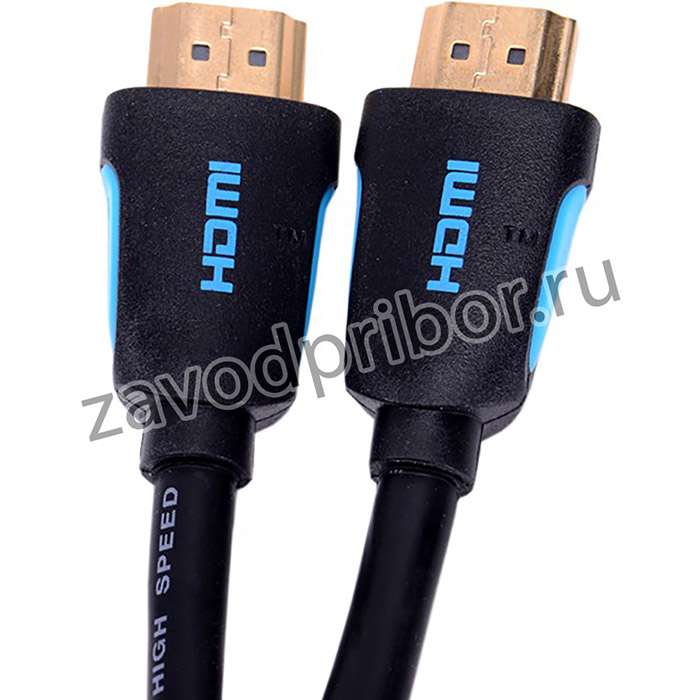 Кабель Vention HDMI(m)/HDMI(m) - 1.5 м (VAA-M01-B150), Кабель Vention HDMI High speed v2.0 with Ethernet 19M/19M - 1.5м