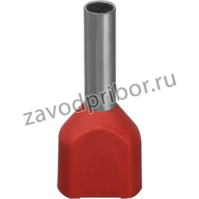 Наконечник Navigator 61 039 NET-E2-1.0-8-B50 НШВИ2, крас.2 провода (50шт/упак)