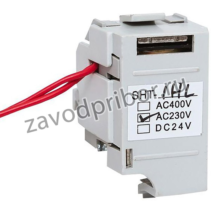 Расцепитель независимый SHT для ETU DC220V слева AV POWER-1 AVERES EKF mccb-1L-SHT-ETU-dc220-av