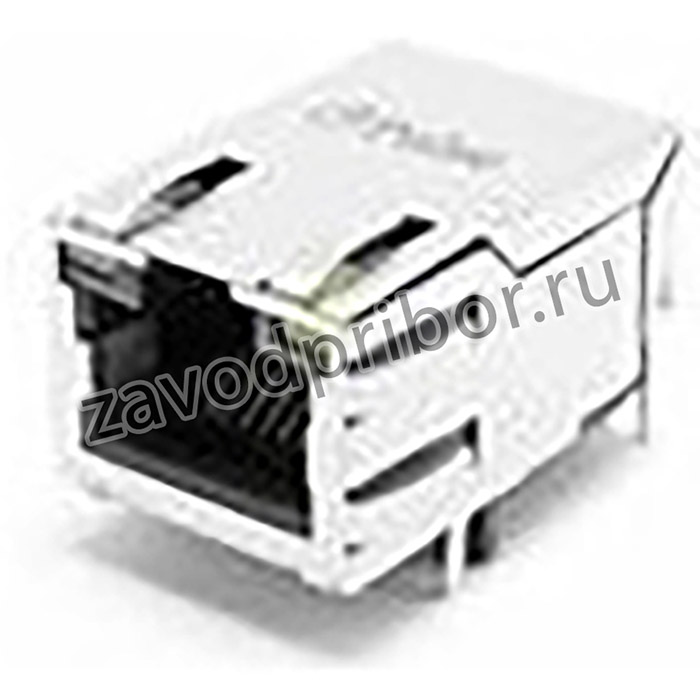 J1026F01PNL, Conn RJ-45 F 8 POS 1.27mm Solder RA Thru-Hole 12 Terminal 1 Port Cat 5/Cat 6