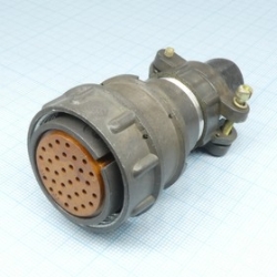 2РМТ30КПН32Г1В1В, розетка кабельная с прямым патрубком, гайкой для неэкранированного кабеля 2012 год