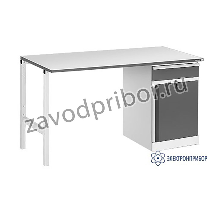 СР-12-7+ТМБ-02 — стол рабочий КОНСТАНТ с тумбой ТМБ-02