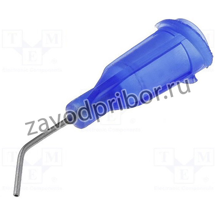 FIS-22K45, Игла: стальная, 0,5", Размер: 22, изогнута под углом 45°, 0,41мм