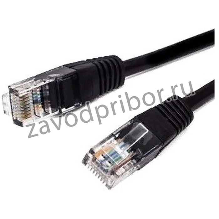 Filum FL-U5-0.5M-BK Кабель патч-корд, U/UTP 5e cat. 0.5м, 26AWG(7x0.16 мм), омедненный алюминий (CCA), PVC, чёрный