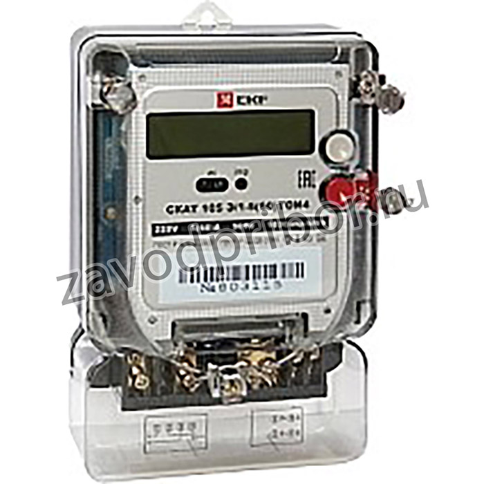 Счетчик электрической энергии СКАТ 105Э/1-5(60) ТОИ4 П (многотарифный) EKF PROxima