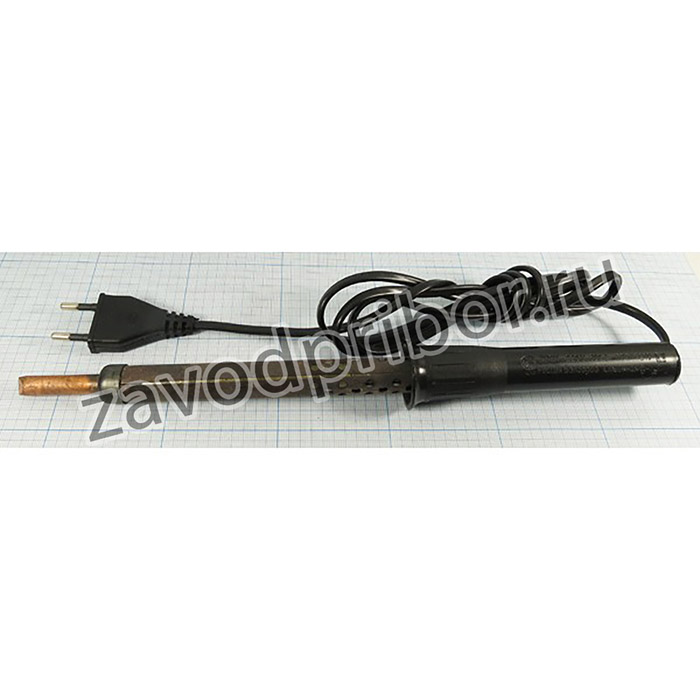 Паяльник электрический 220В, 80Вт, нихром, ЭПЦН80-220, пластиковая ручка; паяльник\220В\ 80Вт\\нихром\ ЭПЦН80-220\пласт ручка