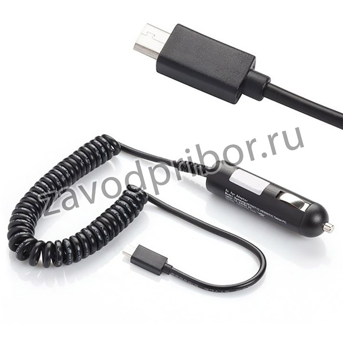 Автомобильная зарядка ASX для эл. книг и планшетов 5V 2A microUSB