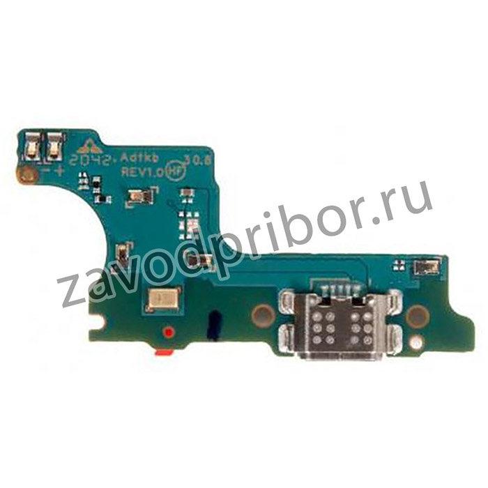 (A015F) шлейф с разъемом зарядки для Samsung Galaxy A01 SM-A015F, оригинал (субплата)