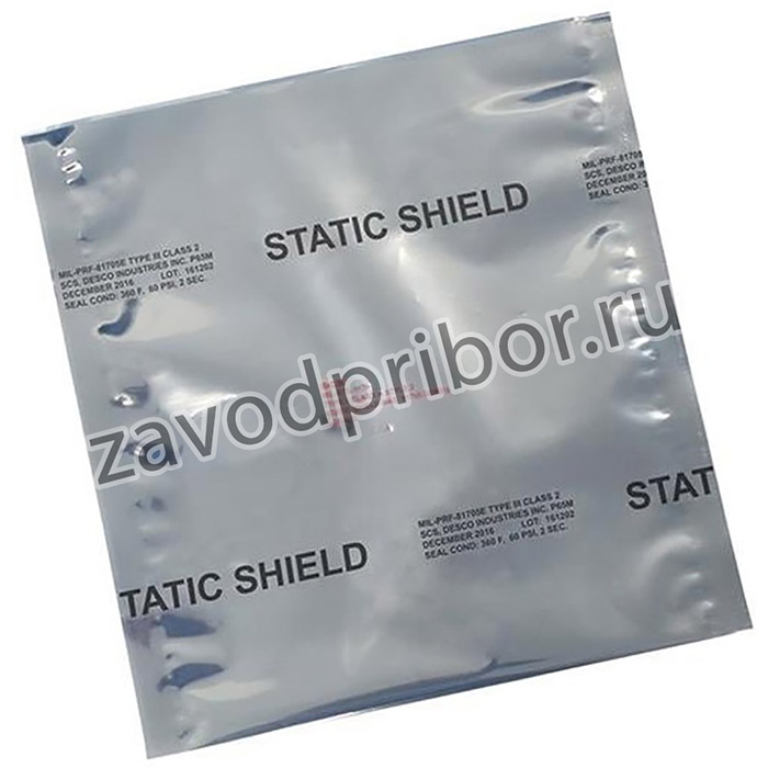 8171824, Anti-Static Control Products Static Shield Bag, 81705 Series Metal-In, 18X24, 100 Ea