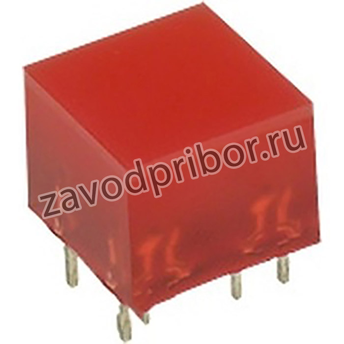 L-875/4IDT, Подсветка LED, красный, Линза: красная, матовая, -d: 625нм, 5-20мкд
