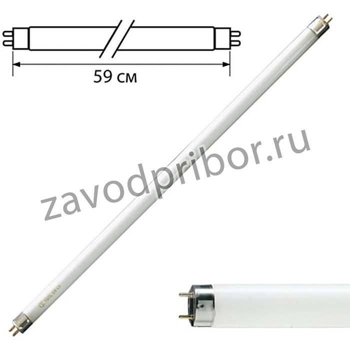 Лампа люминесцентная PHILIPS TL-D 18W/33-640, 18 Вт, цоколь G13, в виде трубки 59 см