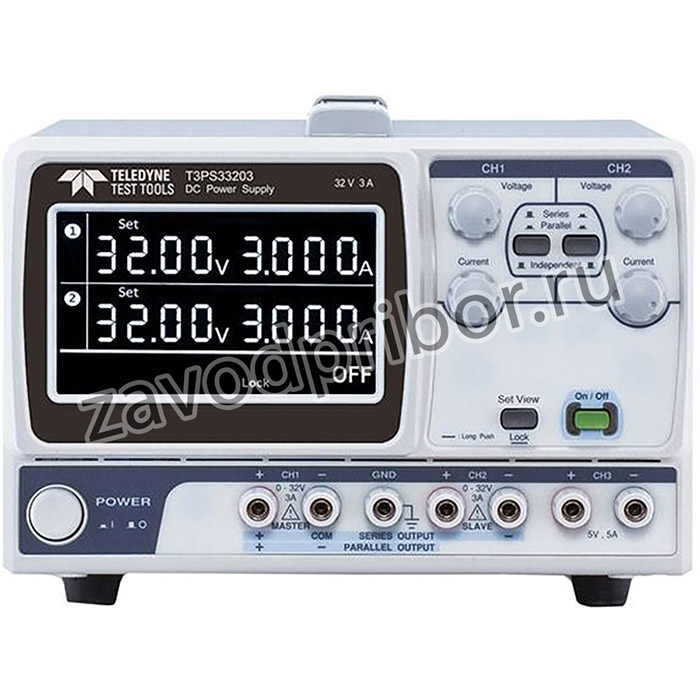 T3PS33203, Linear DC Power Supply, 32V, 3A, 207W, Adjustable