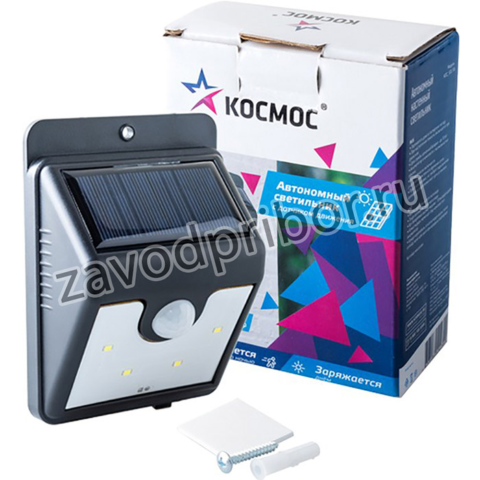 КОСМОС KOC_SOL106 автономный настенный с датчиком движения, Светильник