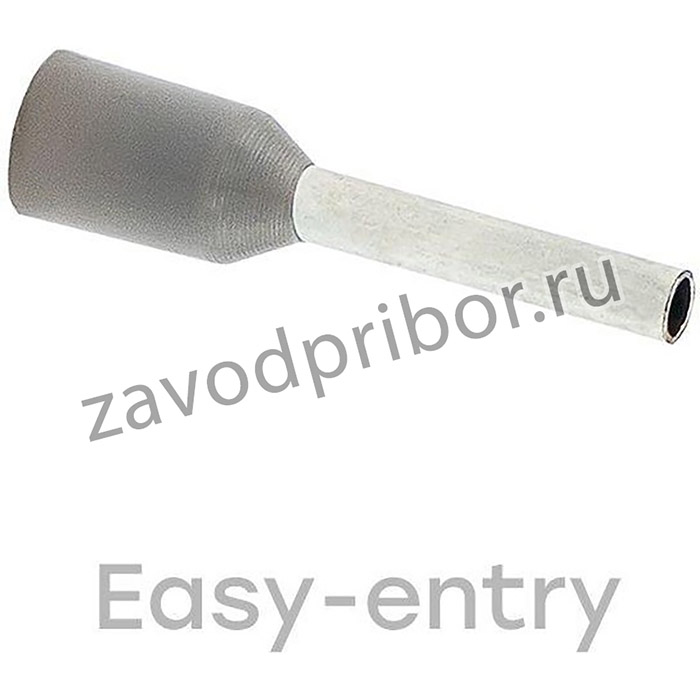 Наконечник штыревой втулочный изол. НШвИ 0.75-8 (уп.50шт) EKF nhvi-0.75-8