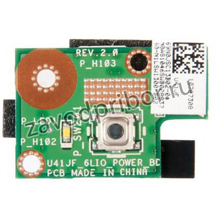 (N0AS1046SWB028837) Плата расширения U41JF_6L_EXPRESS_BD Rev.2.0 для ноутбука Asus U41J (плата кнопки включения)