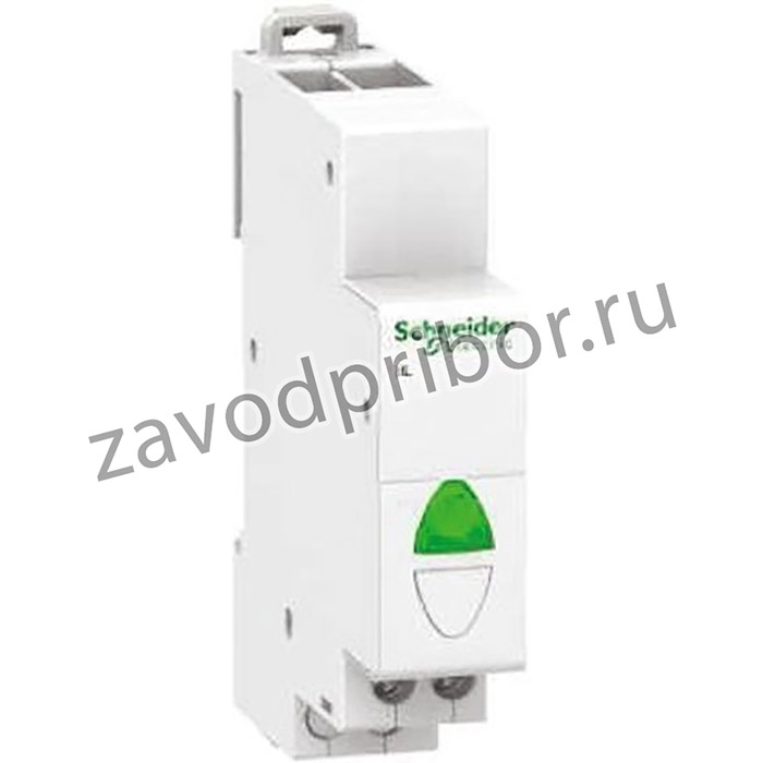 A9E18331, LED-индикатор; 12?48ВAC; 12?48ВDC; на DIN-рейку; Цвет: зеленый