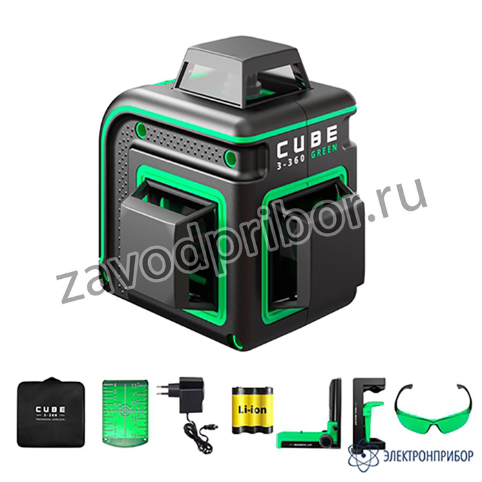 ADA Cube 3-360 GREEN Home Еdition — построитель лазерных плоскостей