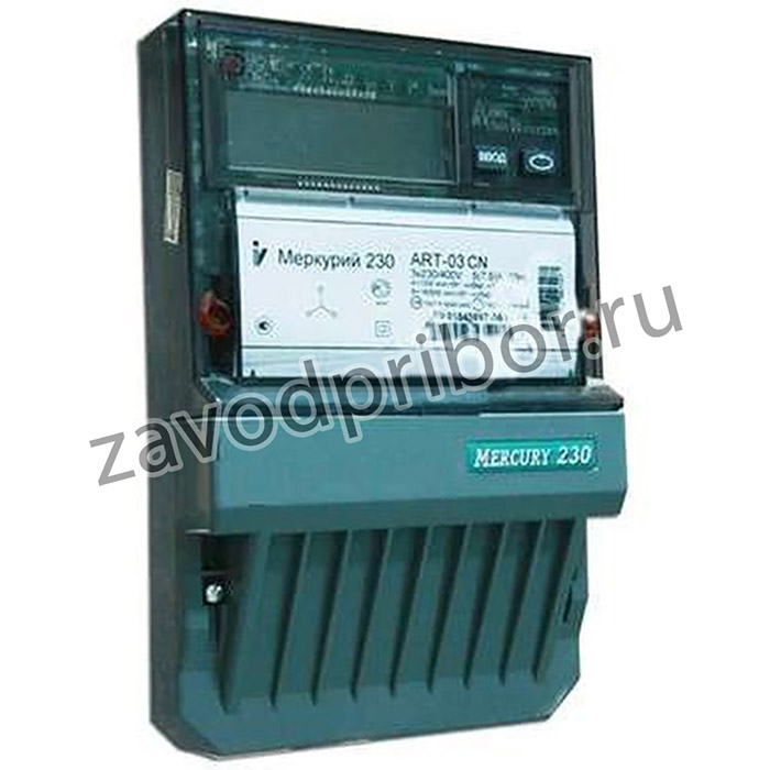Счетчик Меркурий 230 ART-03 CN 3ф 5-7.5А класс точн. 0.5S/1.0 многотариф. CAN ЖКИ Моск. вр. Инкотекс М0000052401