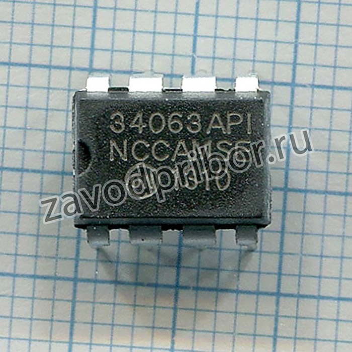 MC34063AP1G, DIP-8
