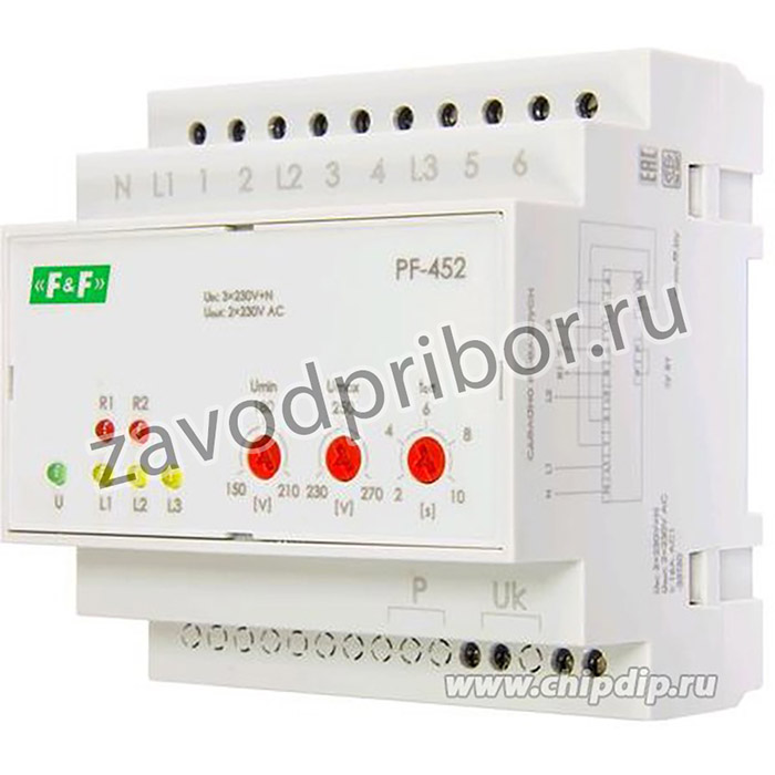Переключатель фаз автоматический PF-452