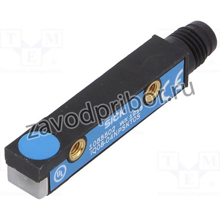 IQ08-04NPSKT0S, Датчик: индуктивный, 0-4мм, PNP / NO, Uпит: 10-30ВDC, 200мА, IP67