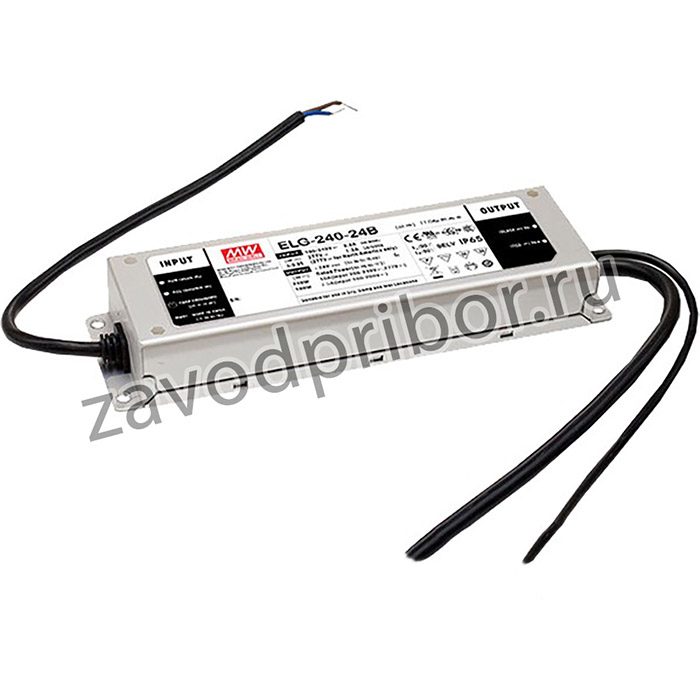 ELG-240-48B-3Y, AC/DC LED, 48В,5А,240Вт,IP67 блок питания для светодиодного освещения