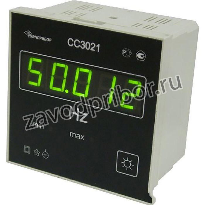 СС3021 — частотомер цифровой щитовой