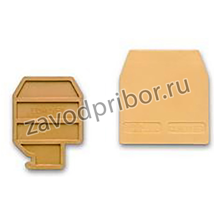 Изолятор торцевой CBC.2-10/PTGR серый на СВС2- 10 | ZCB061GR | DKC