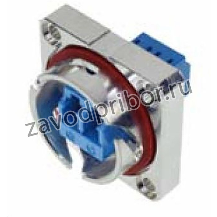 R2CT107200, Fiber Optic Connectors R2CT receptacle with LC dplx adaptor SM