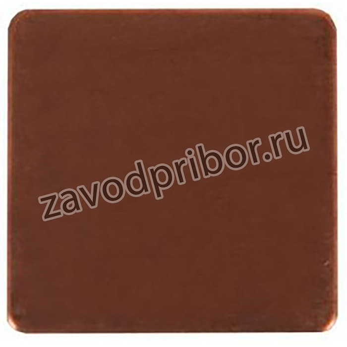 (2.0mm) медная пластина 15х15мм, толщина 2,0мм