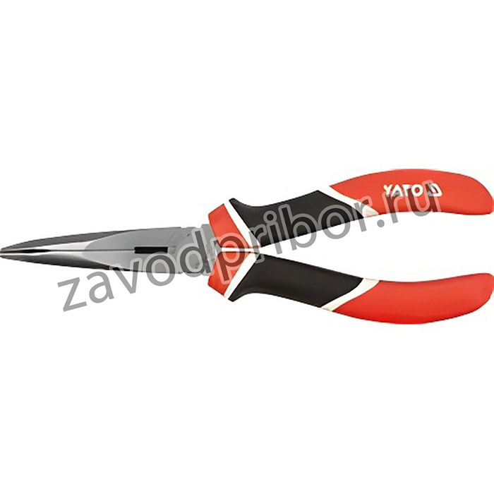 YT1946, Тонкогубцы загнутые 200мм CrV55 Yato