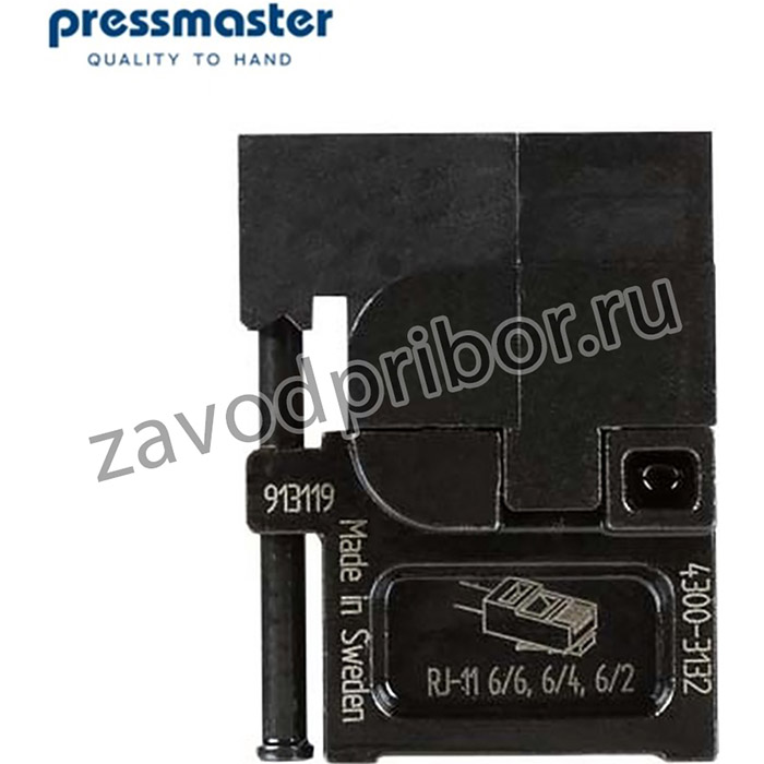 PM-4300-3132, Матрица для опрессовки разъёмов RJ 11