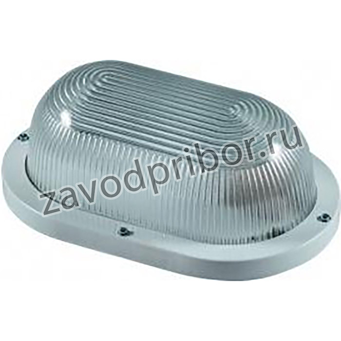 Светильник НПП 03-100-1201 Овал 100Вт E27 IP65 промышленный накладной Владасвет СТЗ 11659