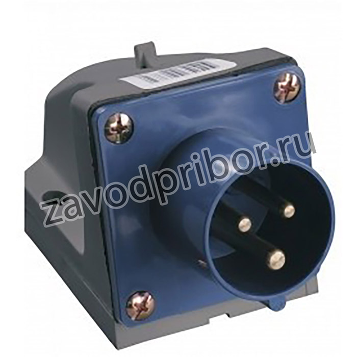 Iek PSR51-016-3 Вилка 513 стац.2Р + РЕ 16А 220В IP44 ИЭК