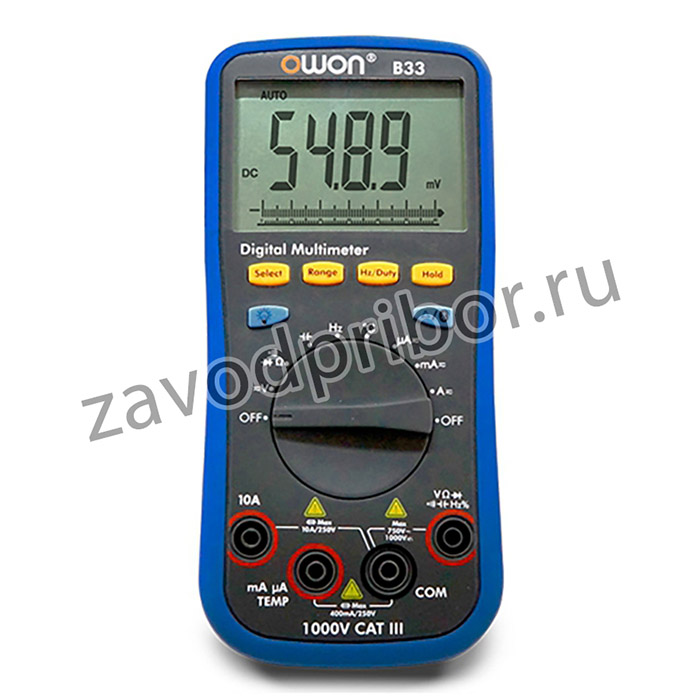 B33 — мультиметр цифровой с Bluetooth