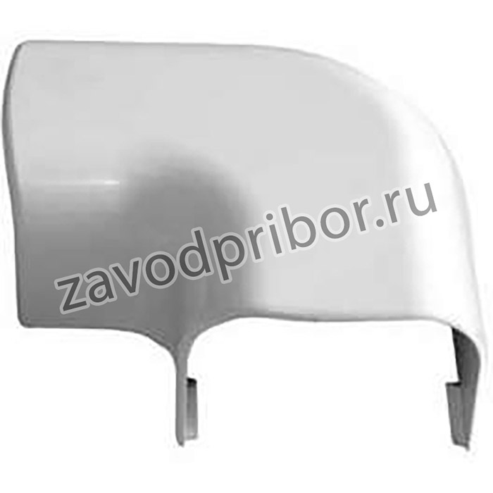 Поворот 90град. для кабель-канала РКК 74х55 Арктика бел. Ruvinil ПВР-74Х55