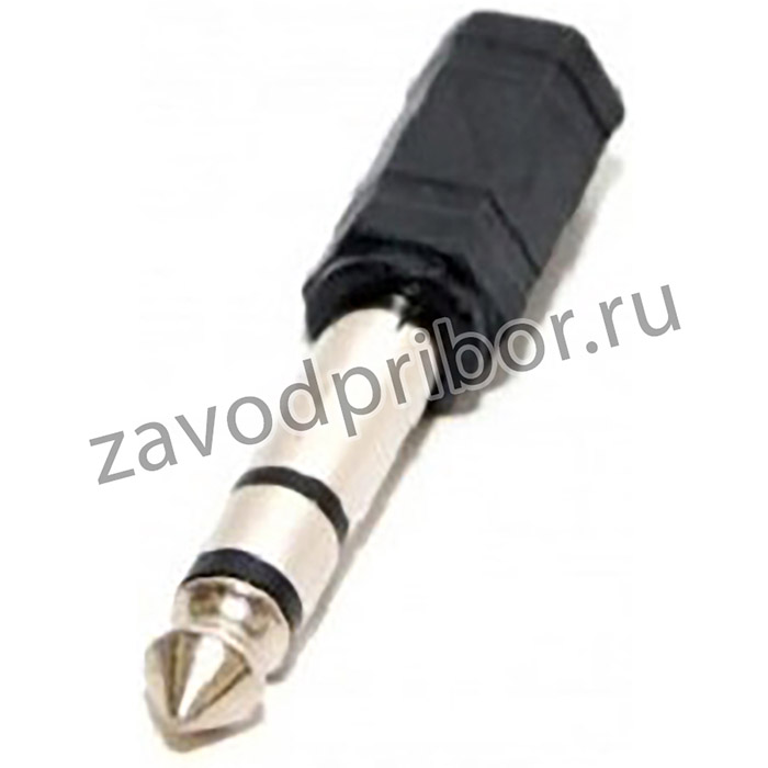 5bites AA-3F6M-04 Переходник 6.35 Jack/M - 3.5 Jack/F, стерео