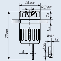 ГИ1.2 гнездо