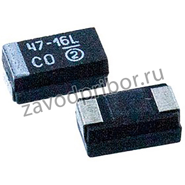 593D107X9010C2TE3, танталовый SMD конденсатор 10В 100мкФ 10% тип C