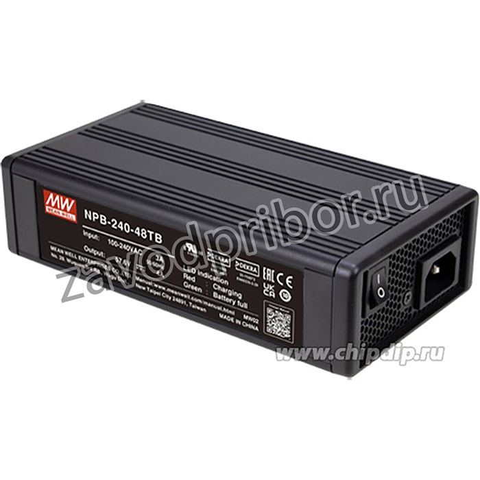 NPB-240-48TB, Battery Charger, 60.8V, 4A, 243W