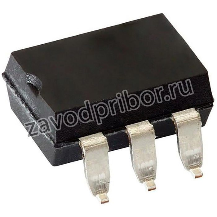 4N37SM, Оптрон, SMD, Каналы: 1, Вых: транзисторный, Uизол: 7,5кВ, Uce: 30В