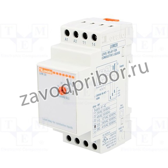 LVM20A240, Модуль: реле контроля уровня, уровень проводящей жидкости
