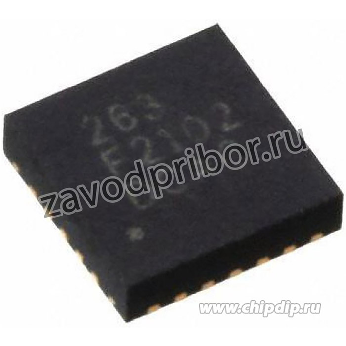 FXAS21002CQR1, гироскоп трехосевой +2000°/s 24-Pin QFN лента на катушке